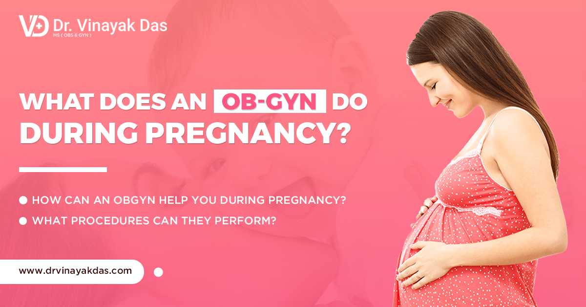 What does an OB-GYN do during pregnancy?