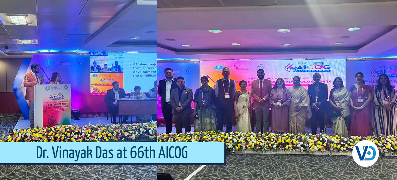 Dr. Vinayak Das at 66th AICOG - All India Congress of Obstetrics and Gynecology